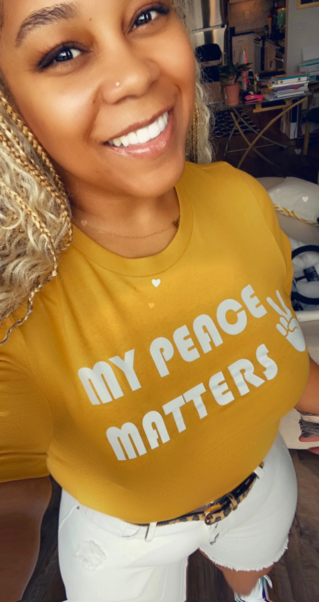 My Peace Matters Tee✌🏾